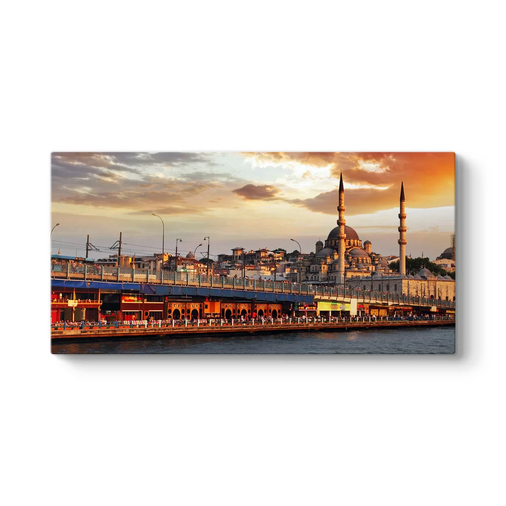 Galata Köprüsü Tablosu - Model 5